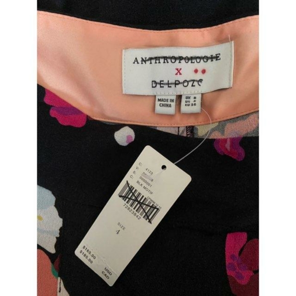 Anthropologie x Delpozo Floral-Print Trousers - Picture 8 of 9